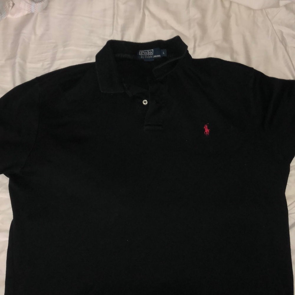 Black red ralph lauren polo